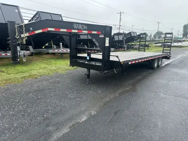 2021 quality 8.5 x 24 gooseneck equipment trailer