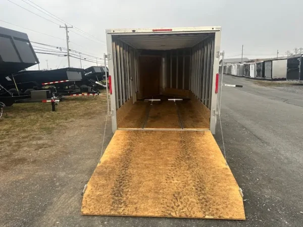 2022 nitro 7×14 drive on/off snowmobile trailer