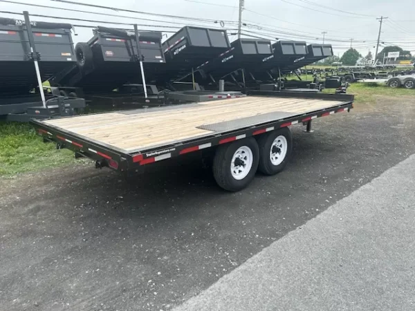 2025 premier 8.5 x 16 deckover equipment trailer