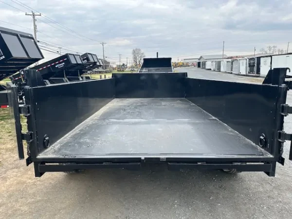 2024 cam superline 7×14 low profile dump trailer telescopic lift