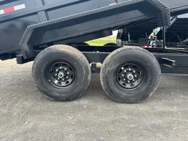2024 cam superline 7×14 low profile dump trailer telescopic lift