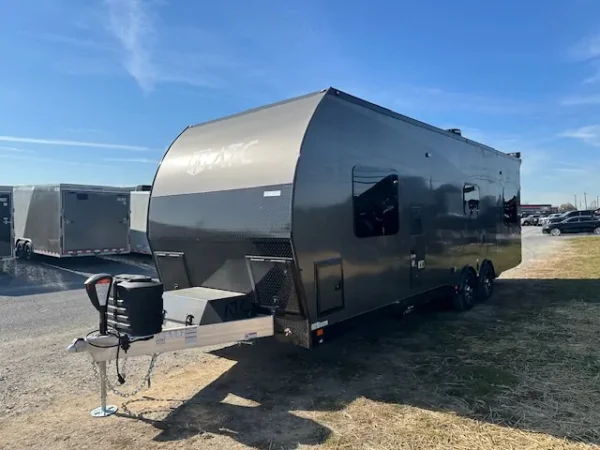 atc 8.5x28 aluminum travel trailer toy hauler pla 550