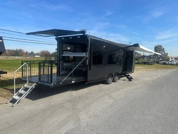 atc 8.5x28 aluminum travel trailer toy hauler pla 550