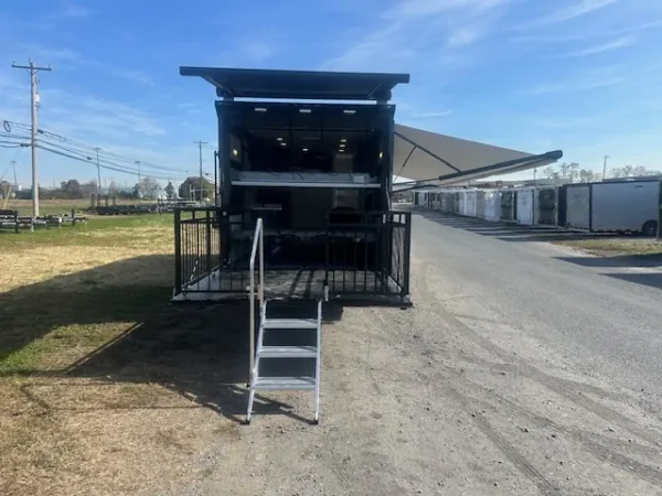 atc 8.5x28 aluminum travel trailer toy hauler pla 550