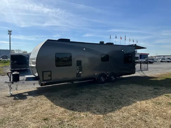 atc 8.5x28 aluminum travel trailer toy hauler pla 550