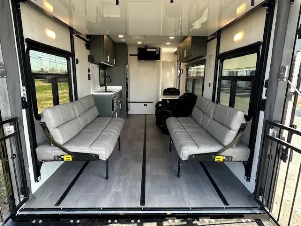 atc 8.5x28 aluminum travel trailer toy hauler pla 550