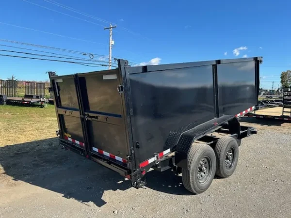 big tex 7 x 14 channel frame dump trailer – 14lx high side