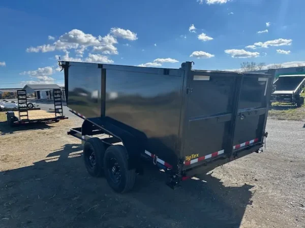 big tex 7 x 14 channel frame dump trailer – 14lx high side
