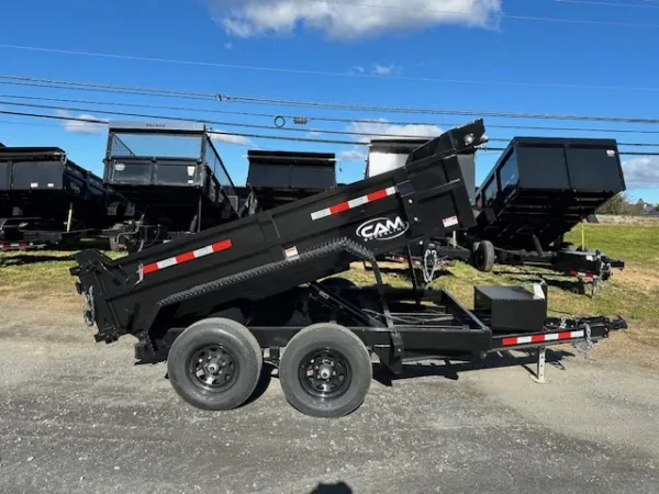 cam superline 6 x 10 dump trailer ladder ramps