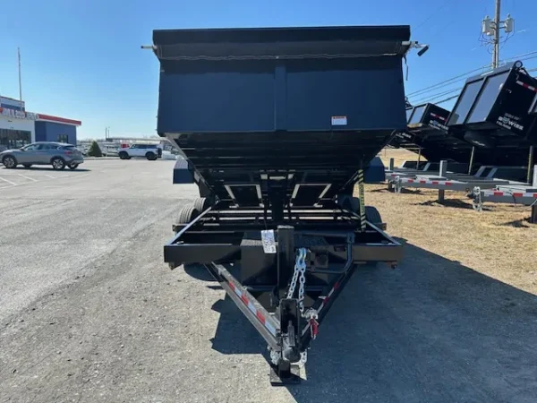 cam superline 7 x 12 hd low profile dump trailer scissor lift