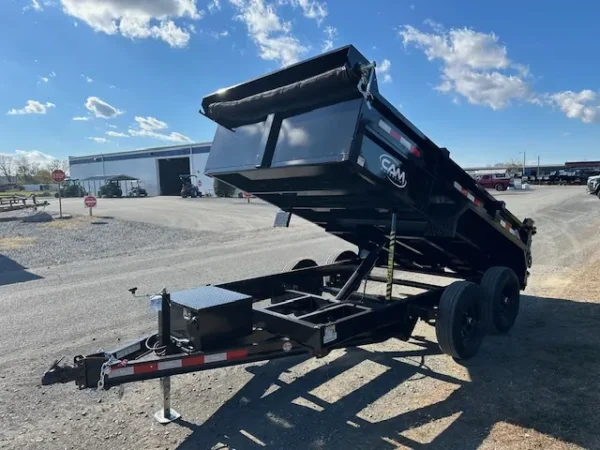 cam superline 6 x 12 dump trailer ladder ramps