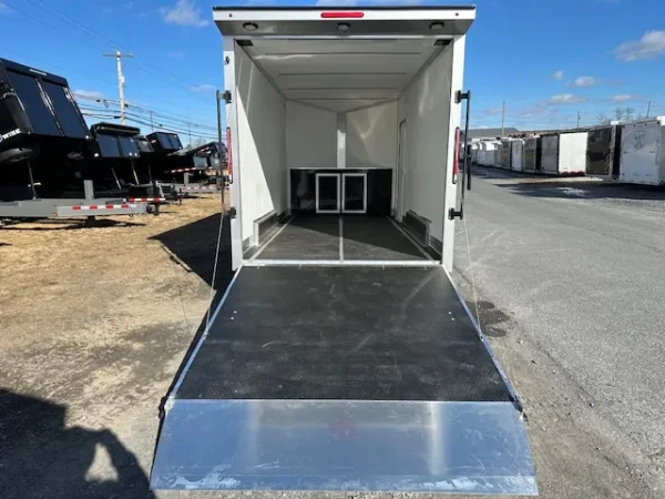 nitro 7.5×16 enclosed cargo trailer finished interior