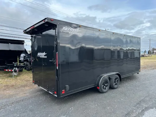 nitro 7.5 x 22 drive on/off snowmobile trailer – xps edition