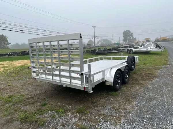 sport haven 7×16 aluminum landscape trailer – x series