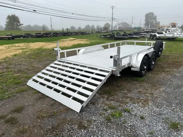 sport haven 7×16 aluminum landscape trailer x series
