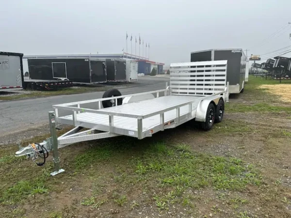 sport haven 7×16 aluminum landscape trailer x series