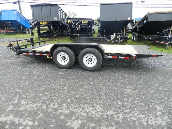 big tex 7 x 16 full tilt equipment trailer removable fenders