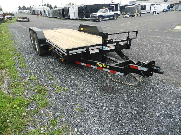 big tex 7 x 16 full tilt equipment trailer removable fenders