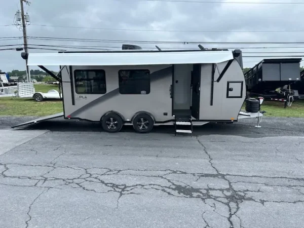 atc 7.5 x 20 aluminum travel trailer toy hauler – pla 450