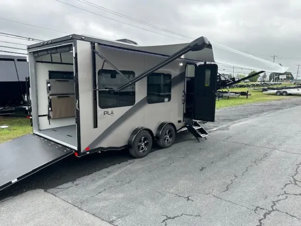atc 7.5 x 20 aluminum travel trailer toy hauler – pla 450