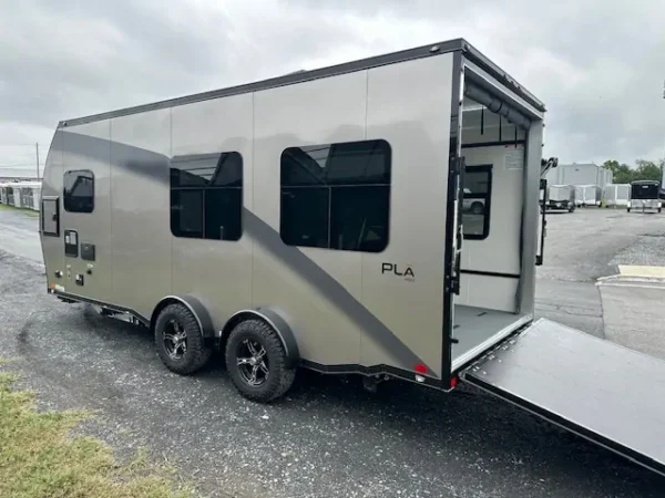 atc 7.5 x 20 aluminum travel trailer toy hauler – pla 450