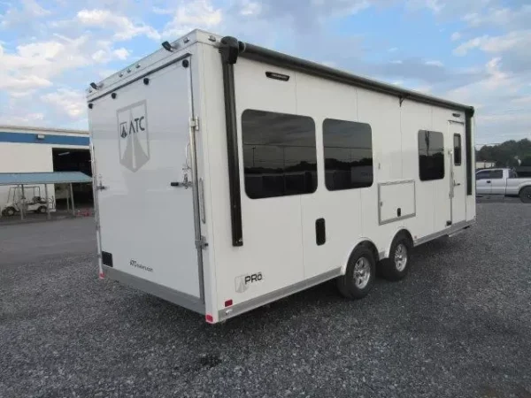 atc 8.5 x 24 aluminum office trailer mobile command center