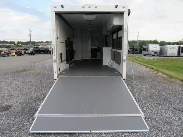 atc 8.5 x 24 aluminum office trailer mobile command center