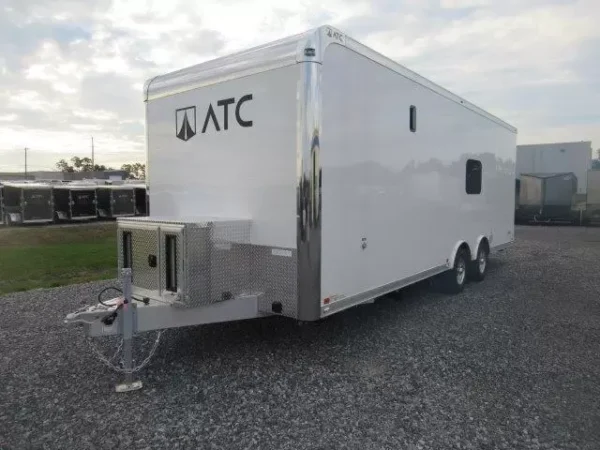 atc 8.5 x 24 aluminum office trailer mobile command center