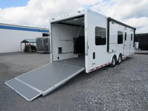 atc 8.5 x 28 aluminum office trailer mobile command center