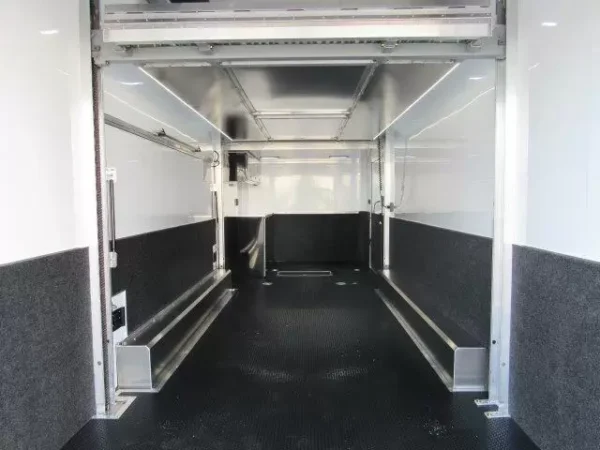 atc 8.5 x 26 aluminum two car hauler – stacker trailer