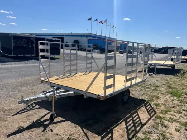 cargo pro 8 x 9 aluminum atv trailer – 4′ aluminum ramps