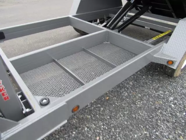 bwise 7 x 14 gooseneck dump trailer – combo gate & ramps bwise 7 x 14 gooseneck dump trailer – combo gate & ramps