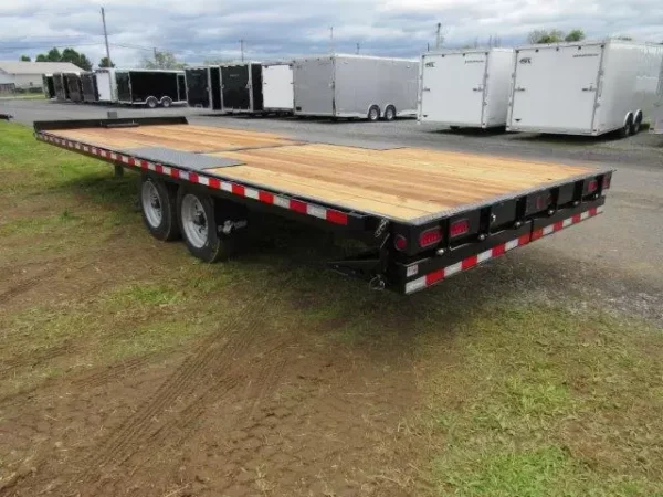 bwise 8 x 24 deckover power tilt 8k torsion axles