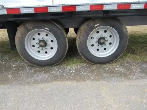 bwise 8 x 24 deckover power tilt 8k torsion axles