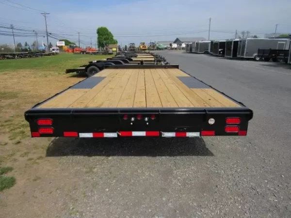 big tex 102″ x 16′ deckover equipment trailer – slide out ramps