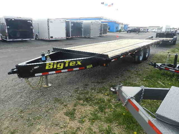 big tex 8.5 x20 equipment trailer slide out ramps
