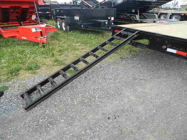 big tex 8.5 x20 equipment trailer slide out ramps