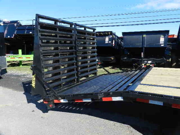 big tex 8.5 x 25 deckover equipment trailer mega ramps