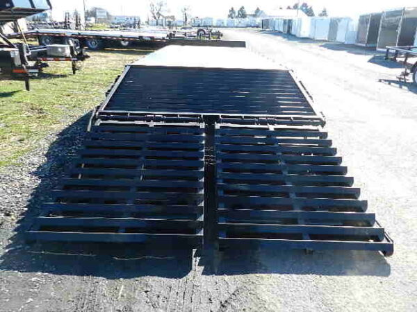 big tex 8.5 x 25 deckover equipment trailer mega ramps