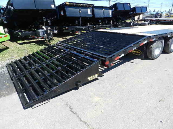 big tex 8.5 x 30 heavy duty deckover equipment trailer – mega ramps