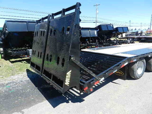 big tex 8.5 x 30 heavy duty deckover equipment trailer – mega ramps
