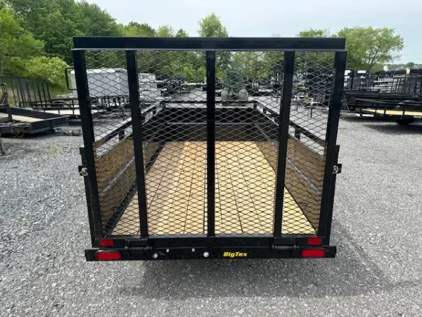 big tex 5 x 10 landscape utility trailer – 24″ steel sides