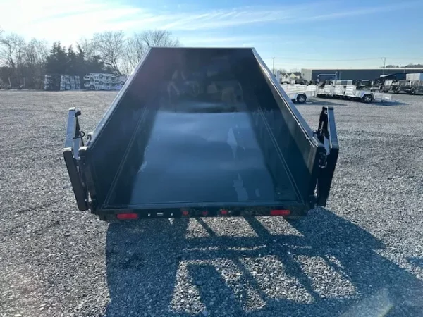 big tex 5 x 10 low profile dump trailer barn doors