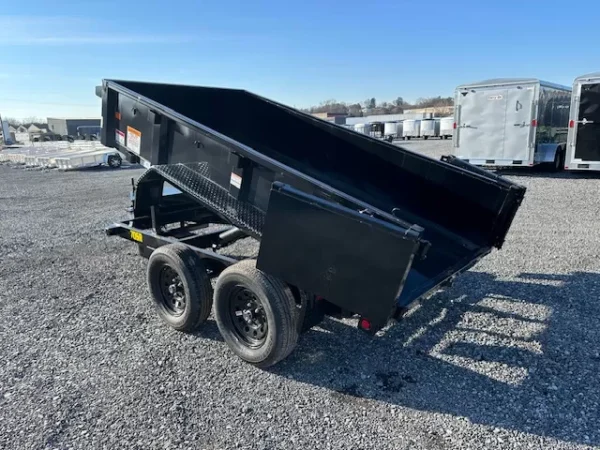big tex 5 x 10 low profile dump trailer barn doors