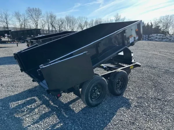 big tex 5 x 10 low profile dump trailer barn doors