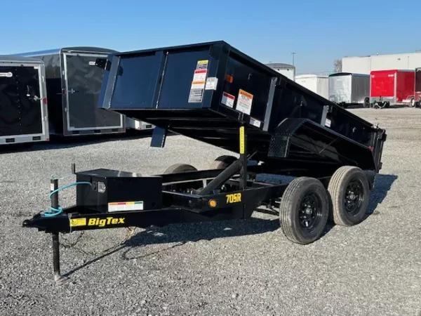 big tex 5 x 10 low profile dump trailer barn doors