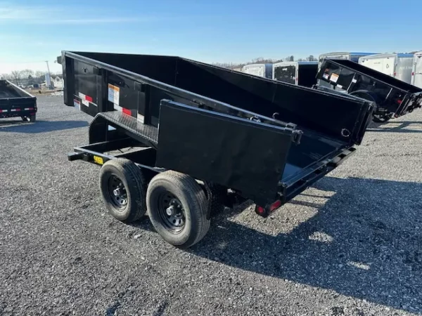 big tex 6 x 10 low profile dump trailer slide out ramps