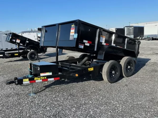 big tex 6 x 10 low profile dump trailer slide out ramps