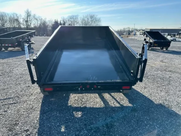 big tex 6 x 10 low profile dump trailer slide out ramps