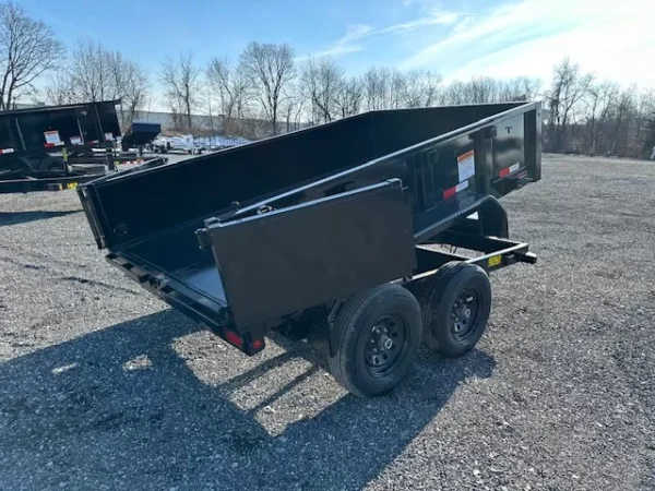 big tex 6 x 10 low profile dump trailer slide out ramps